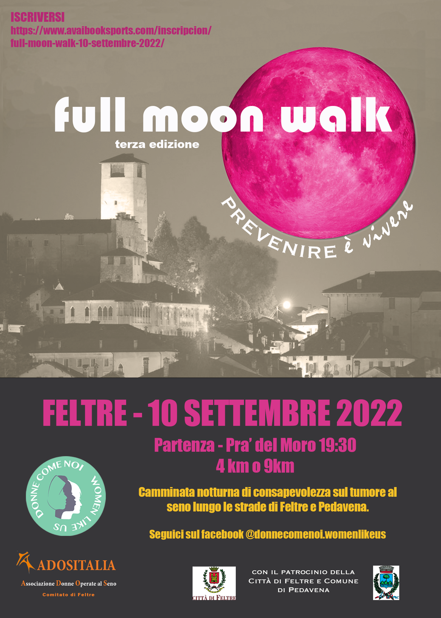 Full Moon Walk - locandina